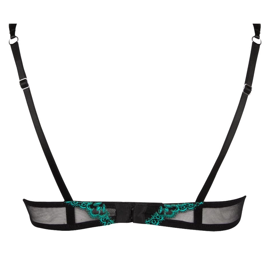 Halbschalen BH SECRETE EMERAUDE Aus Spitze Von Lise Charmel 6 Halbschalen BH SECRETE EMERAUDE Aus Spitze Von Lise Charmel – Bild 4