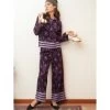 Freizeitanzug Kuschel Cotton LILA BLUMEN Zwei-teilig Von Fiori Di Chiara 2 Freizeitanzug Kuschel Cotton LILA BLUMEN Zwei-teilig Von Fiori Di Chiara -Modische Unterwäsche hausanzug blume lila fc9139 chiara fiorini 2