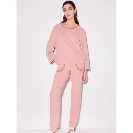 Hausanzug Kuschelbaumwolle Weich Chiara Fiorini 3 Hausanzug Kuschelbaumwolle Weich Chiara Fiorini