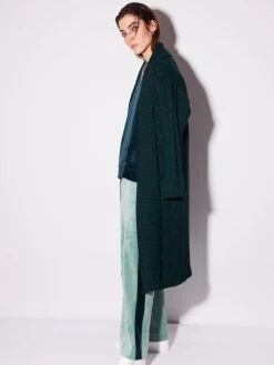 Freizeitanzug NICKI Samt Zweifarbig Grün Von Chiara Fiorini -Modische Unterwäsche hausanzug zweifarbig bosco anice cf1345 nicki chiara fiorini 2 1