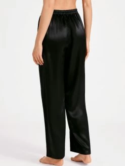 100% Seide Hose TOI MON AMOUR Uni Farben Von Aubade -Modische Unterwäsche hose schwarz seide toi mon amour qs60 noir aubade 2 6 1