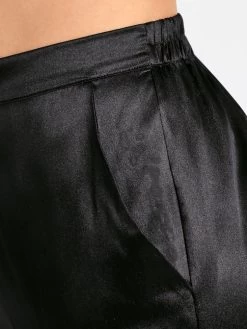 100% Seide Hose TOI MON AMOUR Uni Farben Von Aubade -Modische Unterwäsche hose schwarz seide toi mon amour qs60 noir aubade 3 6 1