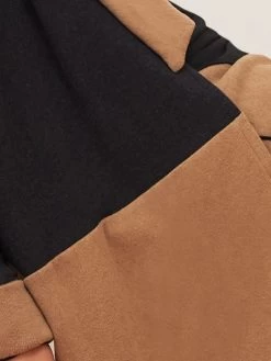 Jacke KUSCHEL COTTON Anthrazit-zimt Von Chiara Fiorini -Modische Unterwäsche jacke braun anthrazit g9610 chiara fiorini 1 1