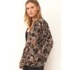 Jacke JACQUARD Schwarz-zimt Von Chiara Fiorini -Modische Unterwäsche jacke jacquard g9611 chiara fiorini 2