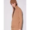 Strickjacke WOLLMIX Kurz Von Chiara Fiorini 1 Strickjacke WOLLMIX Kurz Von Chiara Fiorini -Modische Unterwäsche jacke kurz wollmix camel cf1336 chiara fiorini