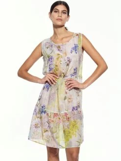 Strandkleid Batist PALERMO Blau-grün Von Eva B. Bitzer -Modische Unterwäsche kleid orchidee 12312589 eva b bitzer 2