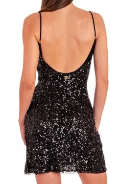 Strandkleid PAILLETTES Von Pin-Up Stars 13 Strandkleid PAILLETTES Von Pin-Up Stars -Modische Unterwäsche kleid pb038a schwarz pailletten pin up stars 3