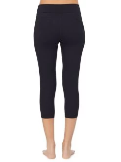 3/4 Leggings THE WARM UP Schwarz Von DKNY Sleepwear -Modische Unterwäsche leggings 02 yi3822401 001 black 0027 dkny