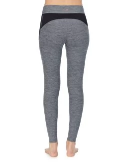 Leggings THE WARM UP Grau Von DKNY Sleepwear -Modische Unterwäsche leggings grau yi3722401 030 dark grey dkny sleepwear 3