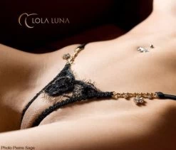 Lola Luna Microstring TOGO MICRO Schwarz-gold 12 Lola Luna Microstring TOGO MICRO Schwarz-gold -Modische Unterwäsche lola luna micro string togo micro 4