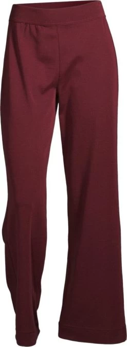 Merino Wolle-Seide LOUNGEWEAR HOSE Von Oscalito -Modische Unterwäsche lounge hose wolle seide bordeaux 5681 oscalito 2 1