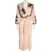 Warmer Hausmantel FREDA Lang Von Marjolaine -Modische Unterwäsche marjolaine hausmantel freda fre2202 sand 1 1