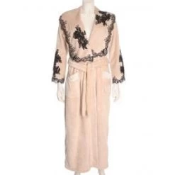 Warmer Hausmantel FREDA Lang Von Marjolaine