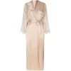 100% Seide Morgenmantel EGERIE Mit Caudry Spitze Von Marjolaine -Modische Unterwäsche marjolaine morgenmantel egerie 3ege2201 sand naturel 2