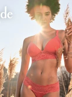 Triangel BH SWEETESSENCE IK Microfaser Mit Spitze Von Aubade -Modische Unterwäsche microfaser dessous grenadine ikc10 ik26 2 sweetessence aubade 4