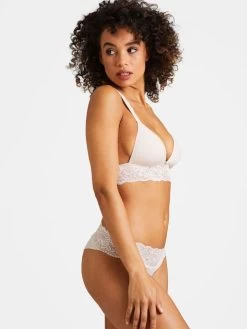 Triangel BH SWEETESSENCE IK Microfaser Mit Spitze Von Aubade -Modische Unterwäsche microfaser dessous ikc10 skin 5 sweetessence aubade 4