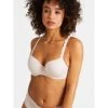 Bügel BH SWEETESSENCE IK Microfaser Mit Spitze Von Aubade -Modische Unterwäsche microfaser dessous ikc13 skin 3 sweetessence aubade 29 1