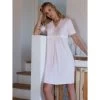 Modal Nachthemd SUMMER ROSA No. 2 Rosé-creme Von Chiara Fiorini -Modische Unterwäsche nachthemd rosa modal cfl2112 chiara fiorini