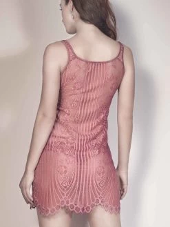 Spitze Negligé JOSEPHINE Von Escora -Modische Unterwäsche neglige spitze altrosa 1708 e264 771 josephine escora 3 1