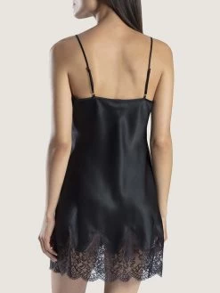 100% Seide Negligé SOIE D´AMOUR Von Aubade 36 100% Seide Negligé SOIE D´AMOUR Von Aubade -Modische Unterwäsche negligee seide schwarz ms40 soie d amour aubade 2