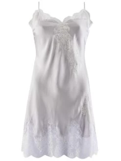 100% Seide Negligé SOIE D´AMOUR Von Aubade 28 100% Seide Negligé SOIE D´AMOUR Von Aubade -Modische Unterwäsche negligee seide silber ms40 soie d amour aubade