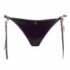 Ouvert-Slip Satin DIAMOR -Modische Unterwäsche ouvert panty grau rosa diamor 4021d108