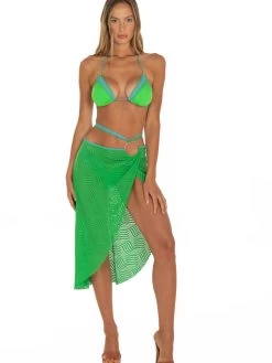 Pareo UNITA Grün Von Pin-Up Stars -Modische Unterwäsche pareo gruen pb154a c005 pin up stars