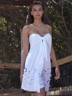 Pareo AKIA 16 Lasercut Von Pain De Sucre 14 Pareo AKIA 16 Lasercut Von Pain De Sucre -Modische Unterwäsche pareo weiss akia pain de sucre 1 1