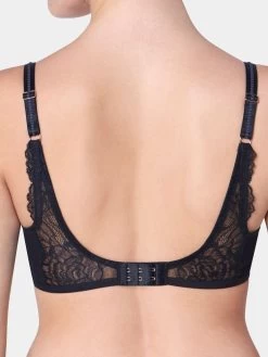 Spitze Bügel-BH PEONY FLORALE W By Triumph -Modische Unterwäsche peony florale bh schwarz 10181768 triumph 4 1