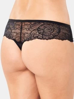 Hipster String Mit Spitze PEONY FLORALE By Triumph -Modische Unterwäsche peony florale hipster string 10189116 schwarz triumph