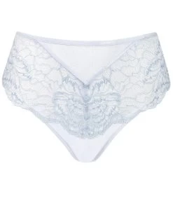 Hoher Slip Mit Spitze PEONY FLORALE Maxi By Triumph -Modische Unterwäsche peony florale hoher slip 10181758 zartblau 3335 triumph 1 1