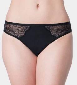 Tai Slip Mit Spitze PEONY FLORALE By Triumph -Modische Unterwäsche peony florale slip 10182495 schwarz triumph