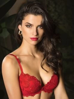 BH DRESSING FLORAL 3/4 Schale Von Lise Charmel -Modische Unterwäsche progressiv schale bh acc8588 rot dressing floral lise charmel 3