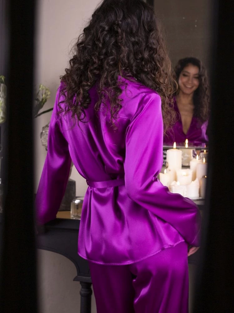 Seidenpyjama SOIE UNIE Von Marjolaine 17 Seidenpyjama SOIE UNIE Von Marjolaine – Bild 15