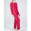 Modal Schlafanzug LAMPONE No. 2 Himbeer-rot Von Verdiani -Modische Unterwäsche pyjama modal magenta rot 4623 verdiani donna
