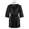 Spitze KIMONO BEEDAY Von Bee Dees -Modische Unterwäsche robe spitze schwarz beeday bee dees