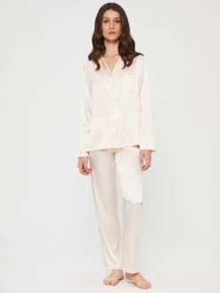 Seide Pyjama 2-tlg. SETA No. 9 Von Chiara Fiorini -Modische Unterwäsche schlafanzug seide puder rose gc180 chiara fiorini 2 1