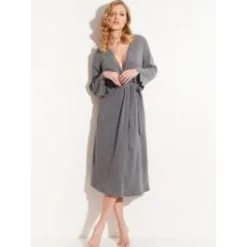 Morgenmantel KUSCHEL COTTON Lang Von Chiara Fiorini