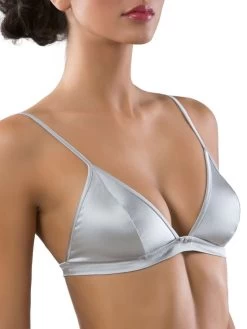 Seta Superior Stretchseide Triangel-BH REGALE Von Cotton Club 31 Seta Superior Stretchseide Triangel-BH REGALE Von Cotton Club -Modische Unterwäsche seide bh 2zm regale silber seta superior cotton club