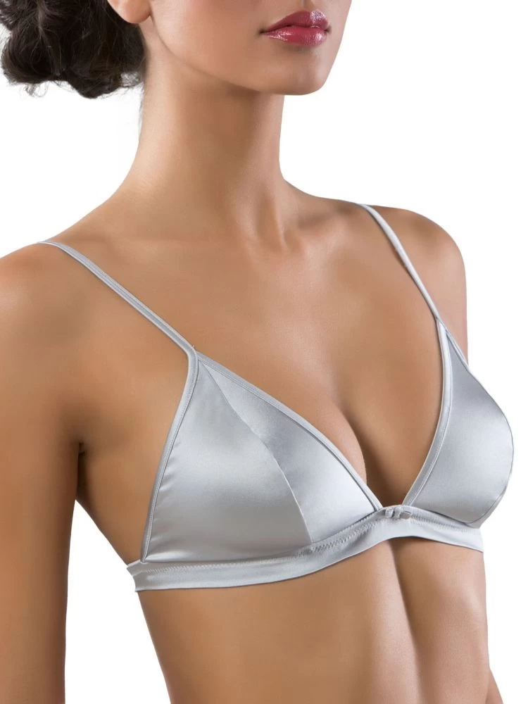 Seta Superior Stretchseide Triangel-BH REGALE Satin Cotton Club 13 Seta Superior Stretchseide Triangel-BH REGALE Satin Cotton Club – Bild 11