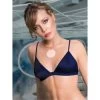 Seta Superior Stretchseide Triangel-BH REGALE Glatt Von Cotton Club -Modische Unterwäsche seide bh regale marine cotton club 1 1 1