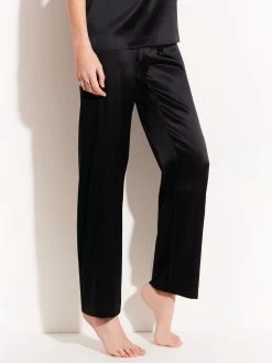 Seide Pyjamahose SETA No. 10 Von Chiara Fiorini -Modische Unterwäsche seide hose gc180 bis schwarz chiara fiorini