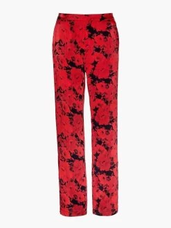 100% Seide Hose TOI MON AMOUR Rot-schwarz Von Aubade -Modische Unterwäsche seide hose qs60 1 opera rot schwarz 1 toi moi amour aubade 1