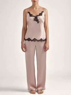 100% Seide Hose TOI MON AMOUR Uni Farben Von Aubade -Modische Unterwäsche seide hose qs60 sonate altrosa schwarz 4 toi moi amour aubade 1 1 1 1