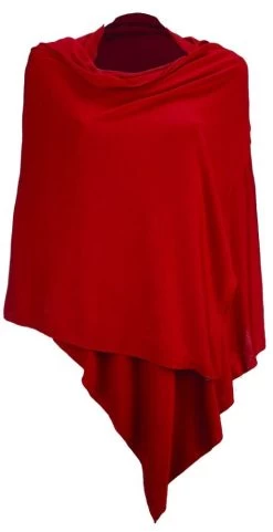 Merinowolle-Seide STOLA Schultertuch Von Artimaglia -Modische Unterwäsche seide merino stola tuch 7030 28600 rot artimaglia 1 2 1 1