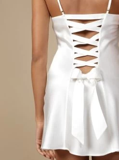 100% Seidennachthemd GLYCINE Uni Von Marjolaine -Modische Unterwäsche seide nachthemd glycine 3gly0101 naturel marjolaine 1 1 1