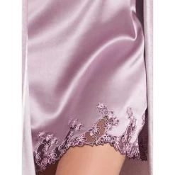 Seide Neglige GLICINE Malve-flieder Von Chiara Fiorini