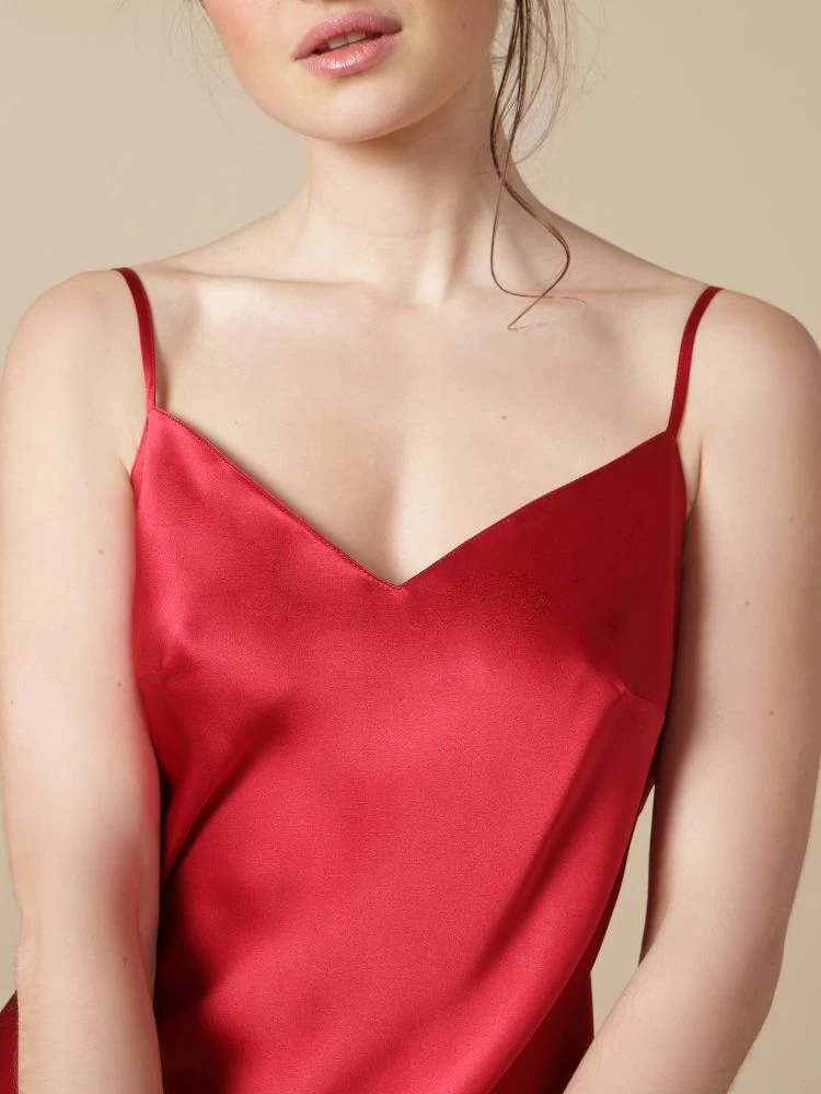 100% Seide Nachtkleid Lang SOIE ODANA Von Marjolaine 13 100% Seide Nachtkleid Lang SOIE ODANA Von Marjolaine – Bild 11