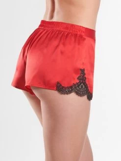 100% Seide Shorts TOI MON AMOUR Viele Farben Von Aubade -Modische Unterwäsche seide shorts ms61 3 rouge passion soie d amour aubade 2 4