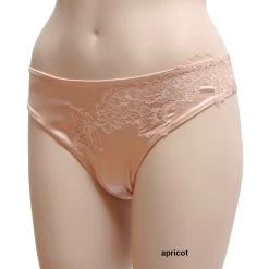 Seta Superior Stretchseide Slip FORTE Von Cotton Club 26 Seta Superior Stretchseide Slip FORTE Von Cotton Club -Modische Unterwäsche seide slip forte apricot cotton club f